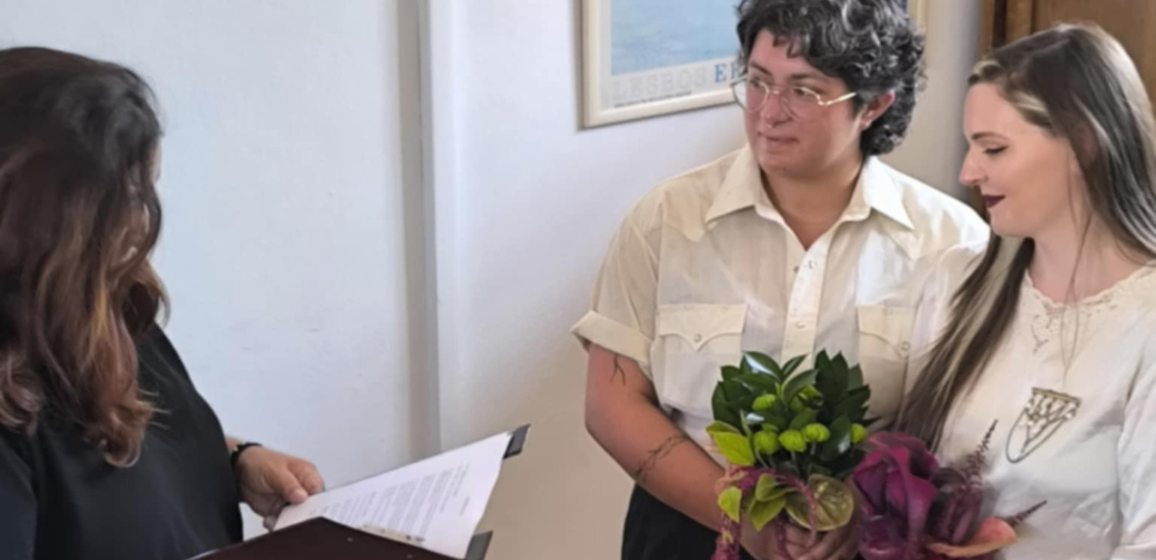 Μυτιλήνη: Ο πρώτος πολιτικός γάμος μεταξύ γυναικών στην πατρίδα της Σαπφούς