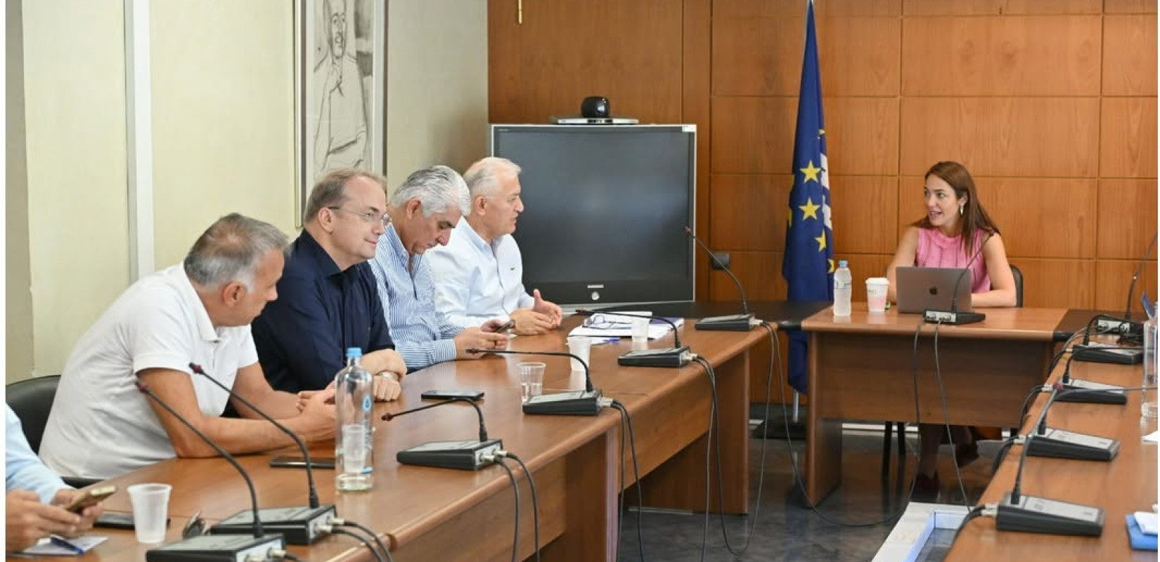 ΚΕΔΕ: Συνάντηση Λάζαρου Κυρίζογλου με την Δόμνα Μιχαηλίδου