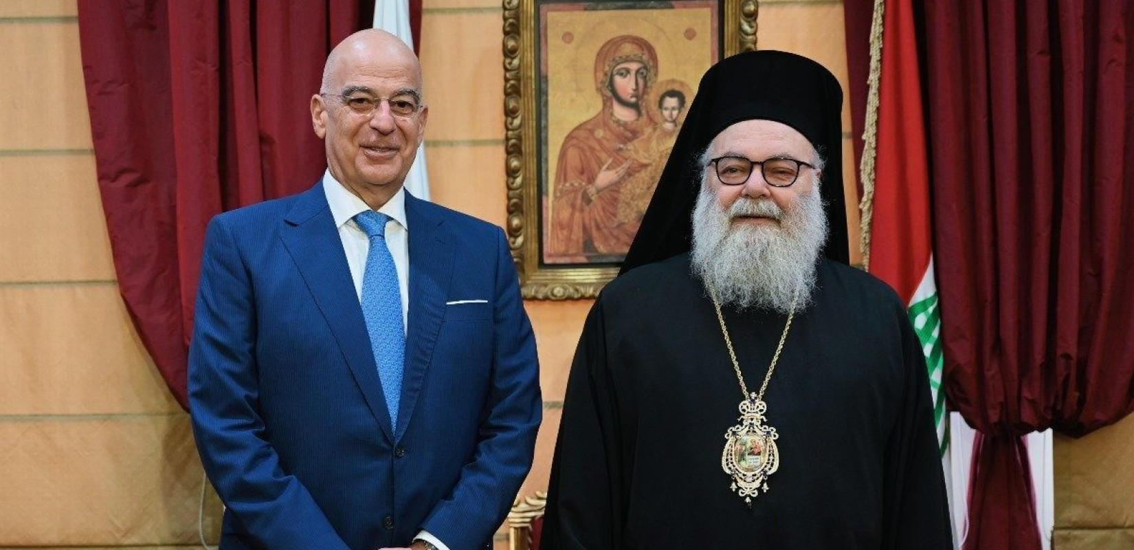Συνάντηση Δένδια με τον Πατριάρχη Αντιοχείας - Το μήνυμα της Αθήνας για τον χριστιανισμό της Μέσης Ανατολής