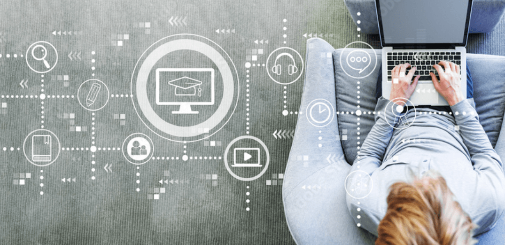 Είσαι μακριά; Δεν προλαβαίνεις; Ε, και;  E-Learning Φροντιστηρίων ΜΠΑΧΑΡΑΚΗ
