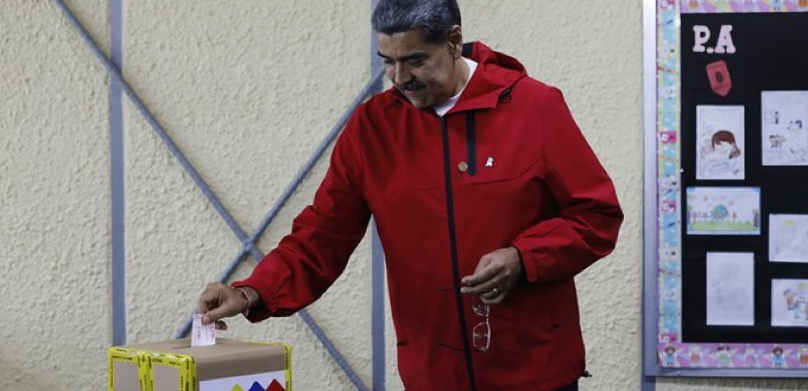 Ο πρόεδρος της Βενεζουέλας, Νικολάς Μαδούρο ανακοινώνει την «συντριπτική» του νίκη στις δημοτικές εκλογές