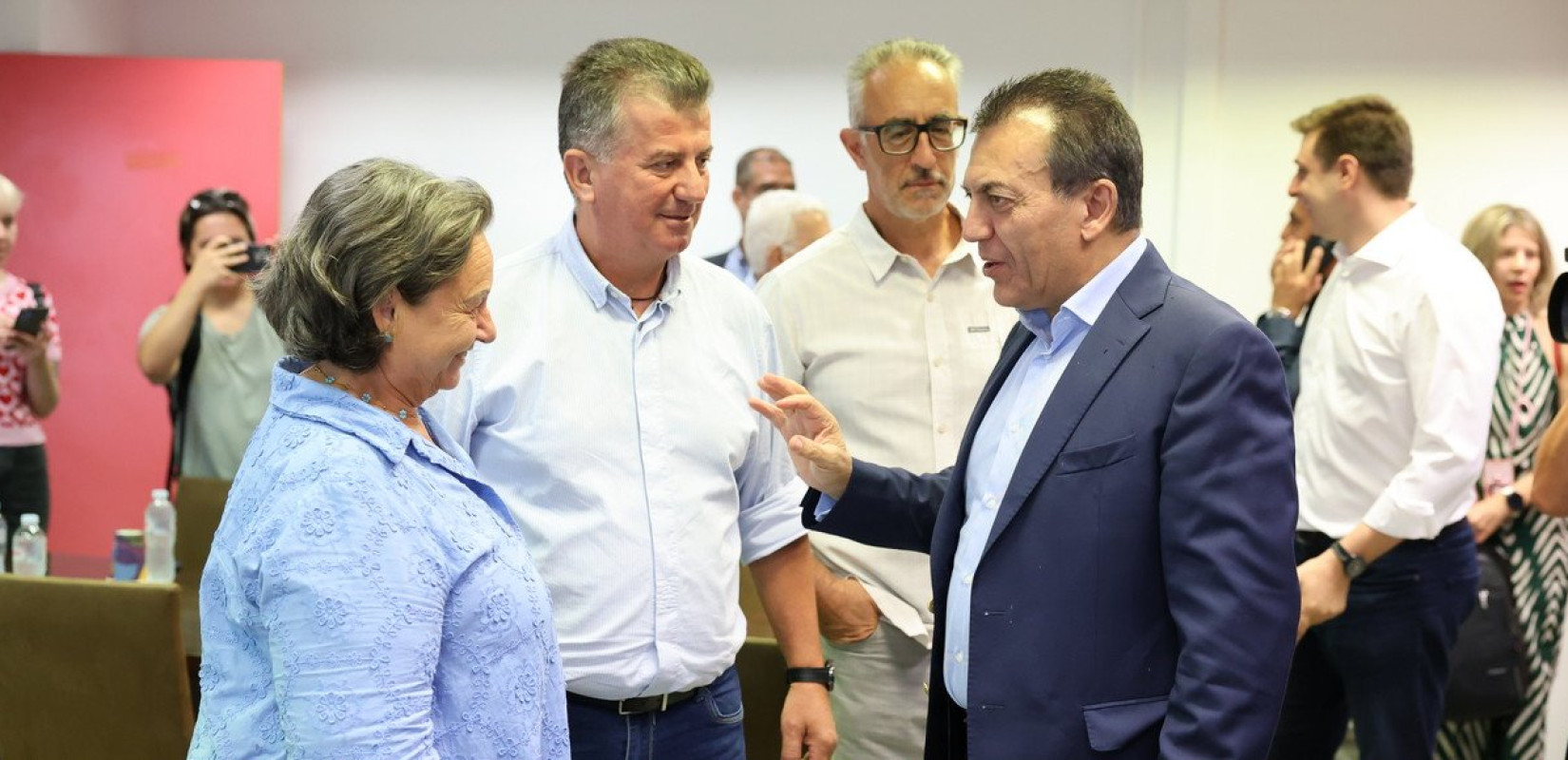 «Εύλογο και δίκαιο το αίτημα του ΠΑΟΚ»: Συνάντηση του Βρούτση με αντιπροσωπεία του Δικέφαλου για το Καυτανζόγλειο