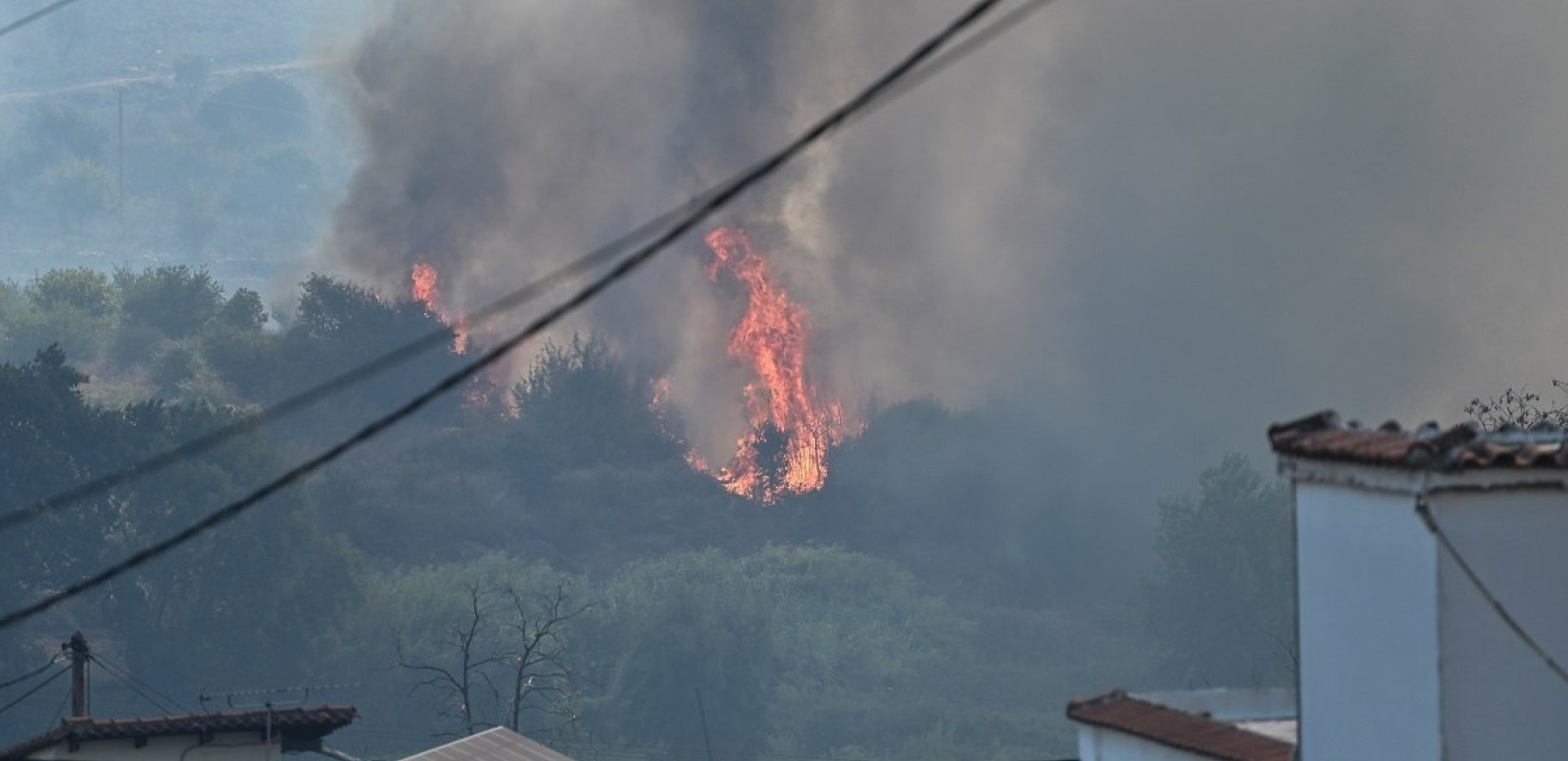 Πρέβεζα: Δέκα σπίτια κάηκαν μόνο στην Παντάνασσα - Φλέγεται το δάσος έξω από την Φιλιππιάδα (βίντεο)