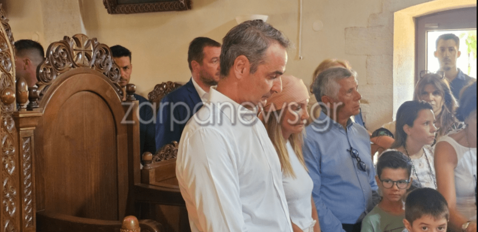 Χανιά: Στη Μονή του Αγίου Ιωάννη Προδρόμου ο Κυριάκος Μητσοτάκης για τον Δεκαπενταύγουστο