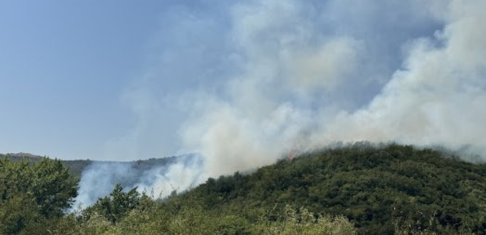 Πέλλα: Φωτιά ξέσπασε σε χορτολιβαδική έκταση στο Μαυροβούνι της Σκύδρας
