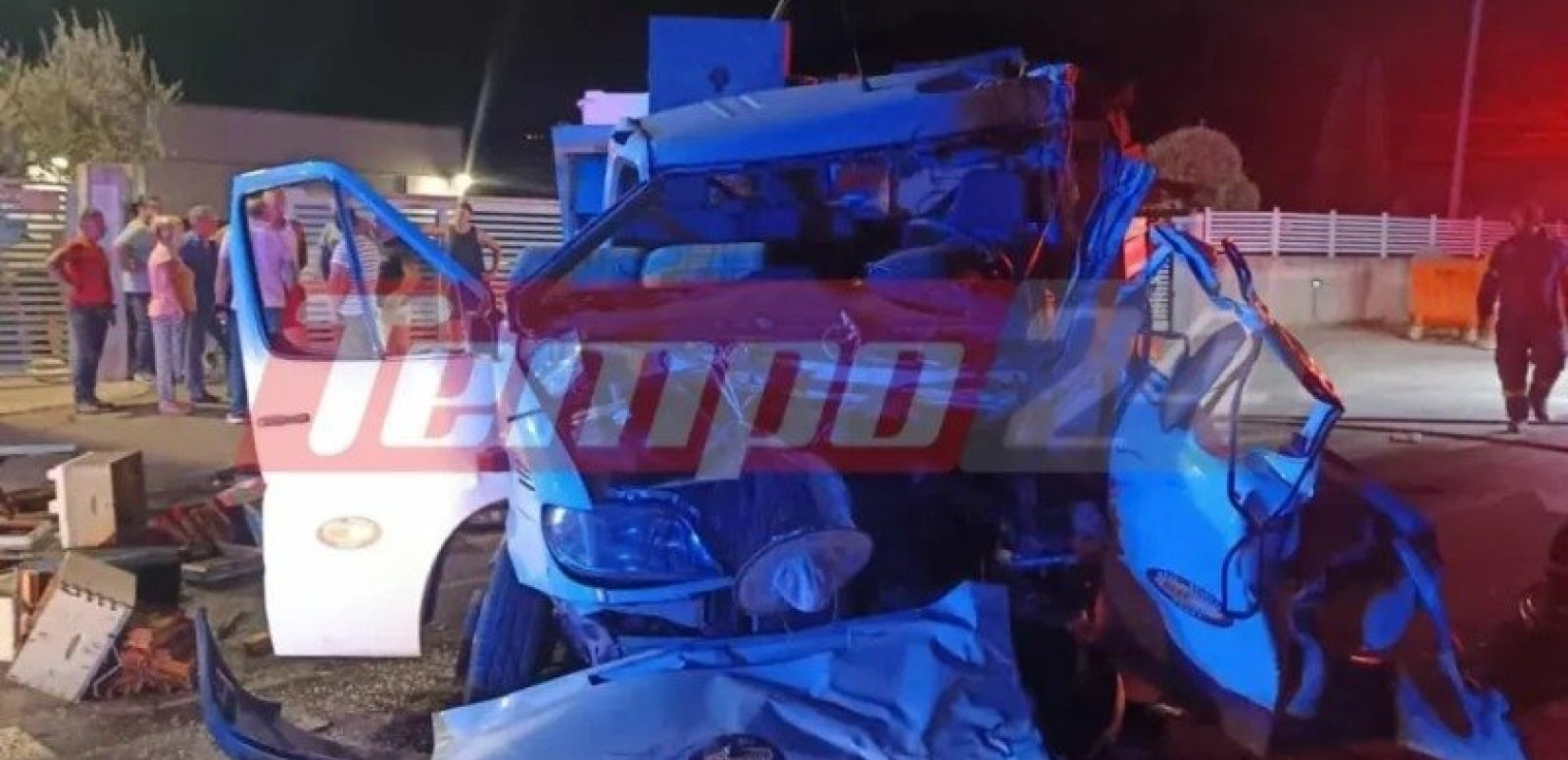 Σφοδρή σύγκρουση νταλίκας με φορτηγάκι στην παλιά εθνική Πάτρας – Τρίπολης - Νεκρός ο 60χρονος οδηγός