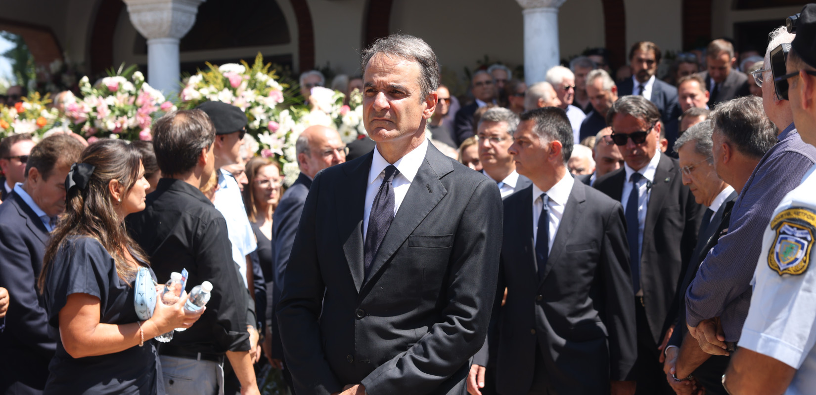 Μητσοτάκης στην κηδεία Βεσυρόπουλου: «Ψηλέ θα μας λείψεις»