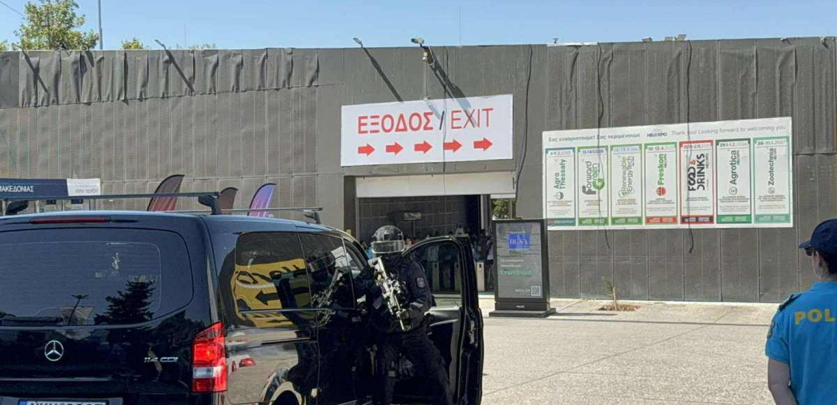 89η ΔΕΘ: Εντυπωσιακή επιχείρηση διάσωσης πραγματοποίησε η ΕΚΑΜ της ελληνικής αστυνομίας