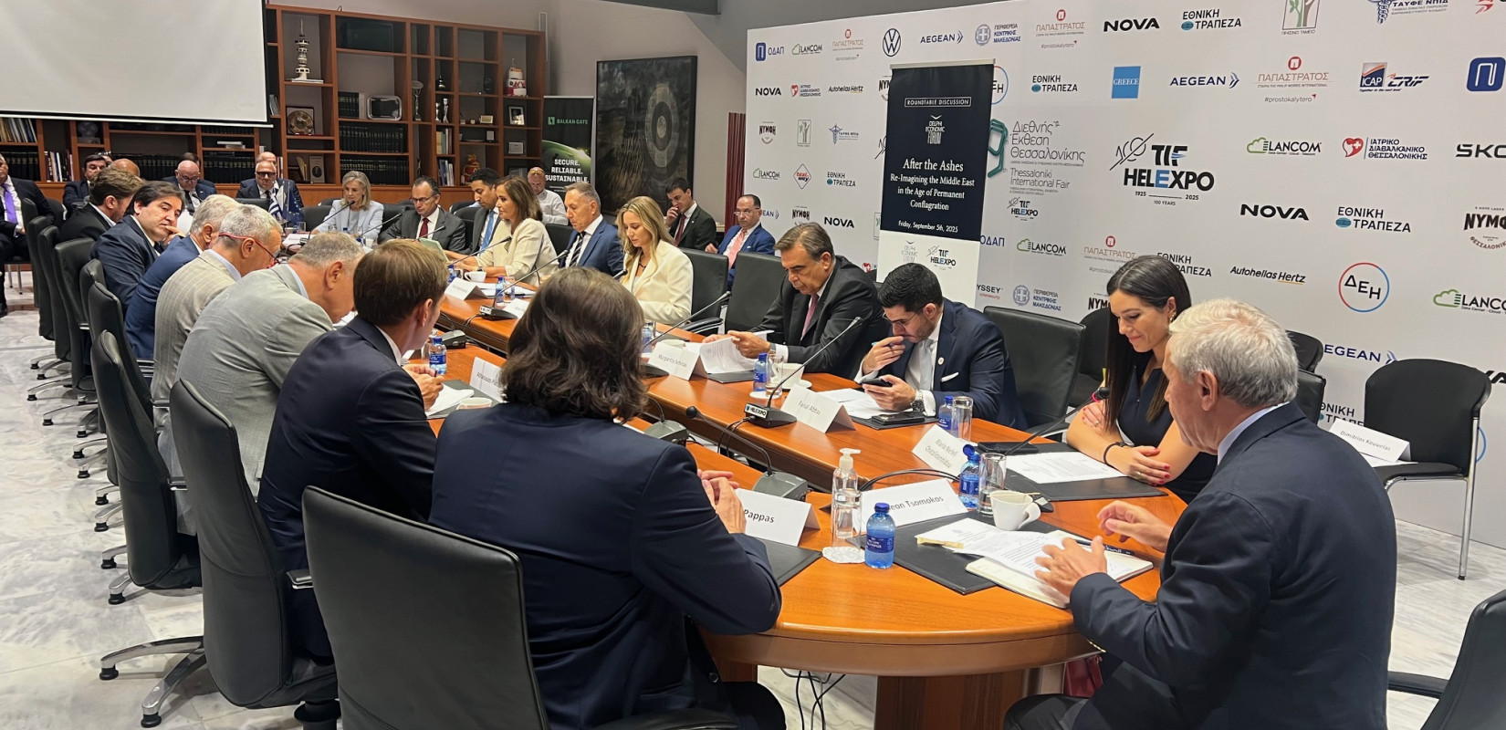 Θεσσαλονίκη: Ένα ζωηρό πολυεθνικό πάνελ για το μέλλον στη Μέση Ανατολή