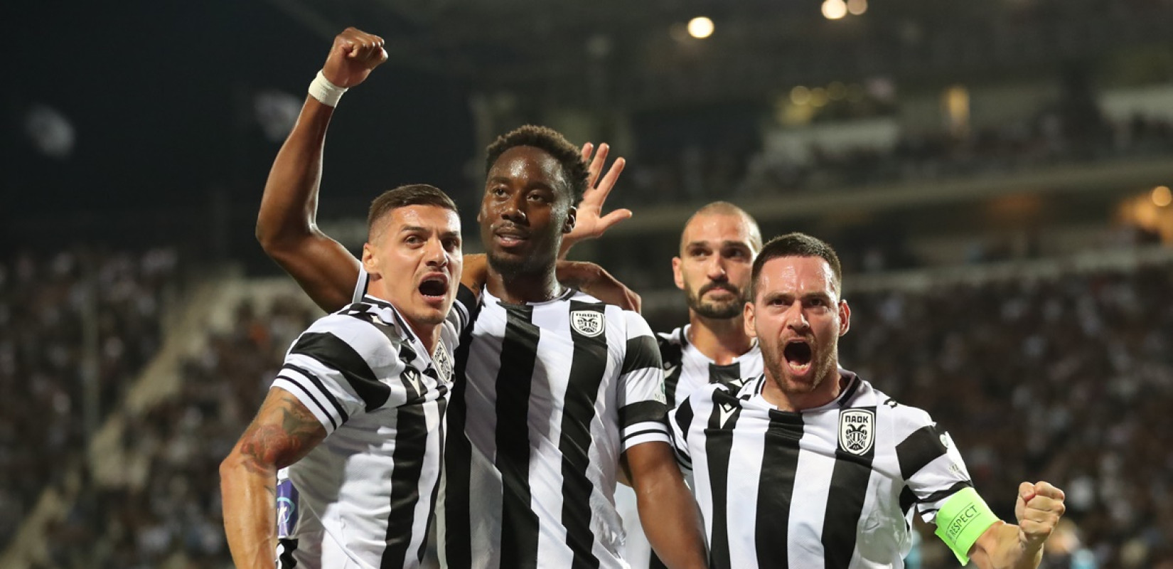 ΠΑΟΚ - Ριέκα 5-0:  Ασπρόμαυρο πάρτι πρόκρισης στην κατάμεστη Τούμπα (βίντεο)