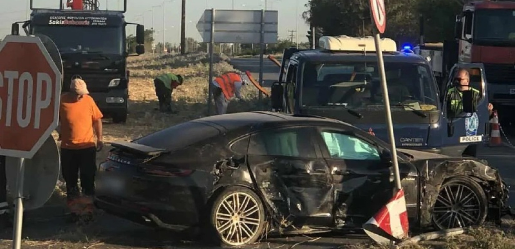 Θεσσαλονίκη: Εντοπίστηκε η ιδιοκτήτρια της Porsche που προκάλεσε το τροχαίο στη Θέρμη (βίντεο)