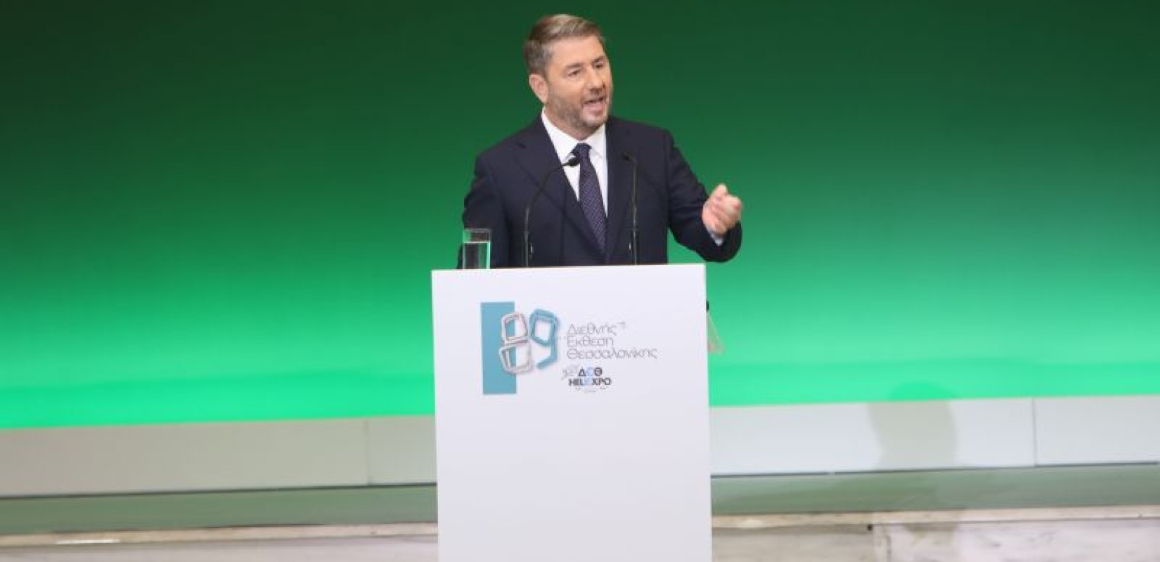 Το κυβερνητικό πρόγραμμα του ΠΑΣΟΚ παρουσίασε ο Νίκος Ανδρουλάκης στη ΔΕΘ - Οι 5 εθνικές προτεραιότητες