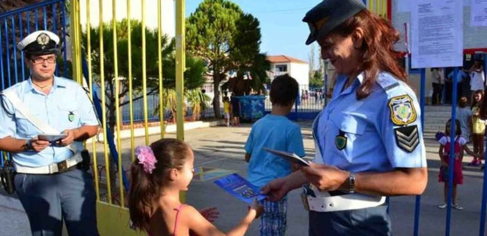 Μαθήματα κυκλοφοριακής αγωγής σε δημοτικά σχολεία από την Τροχαία Θεσσαλονίκης