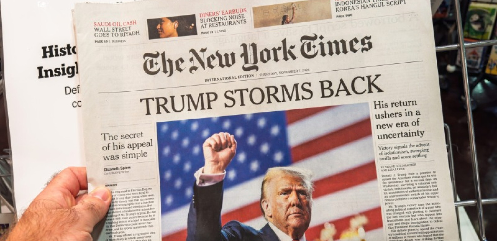 Τραμπ κατά New York Times: Καταθέτει αγωγή 15 δισ. δολαρίων για συκοφαντική δυσφήμηση