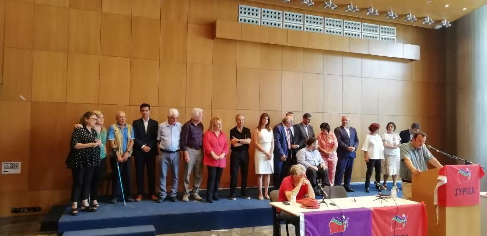  Παρουσιάστηκε το ψηφοδέλτιο του ΣΥΡΙΖΑ στην Α’ Θεσσαλονίκης 