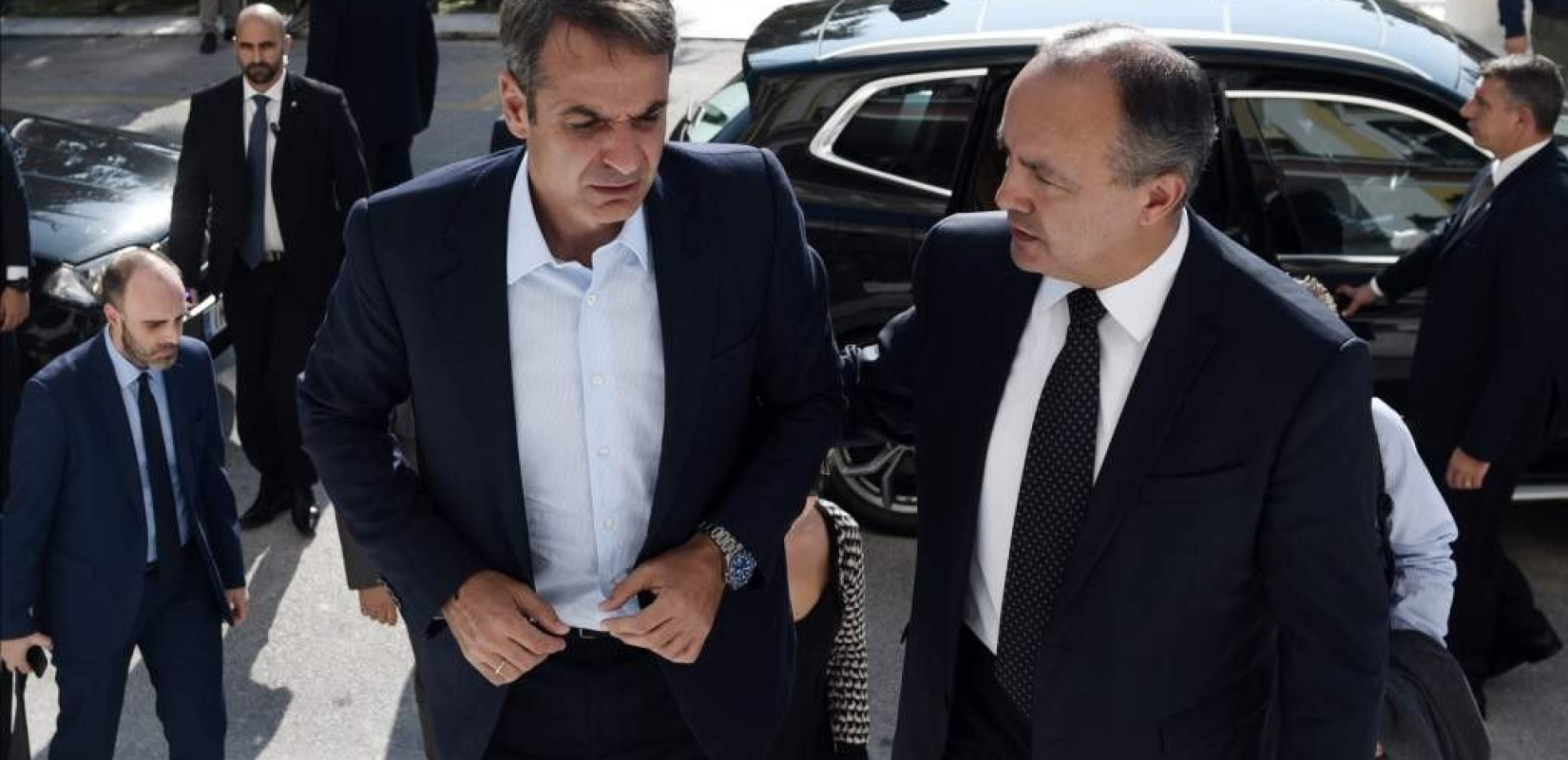 Στη Θεσσαλονίκη για τον Άγιο Δημήτριο ο Κυριάκος Μητσοτάκης
