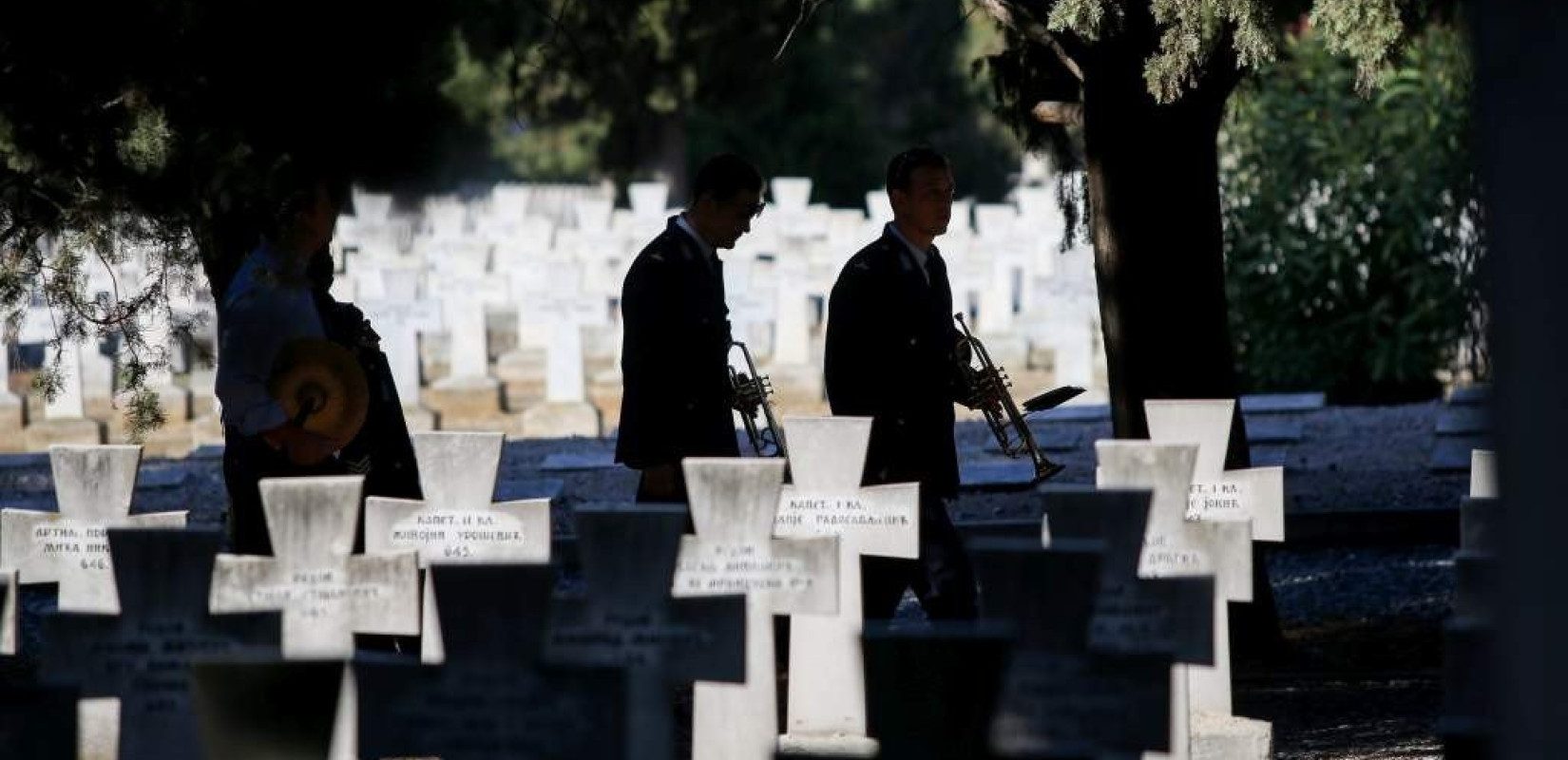 Θεσσαλονίκη: Εκδήλωση για τη λήξη του Α' Παγκοσμίου Πολέμου στα συμμαχικά νεκροταφεία Ζέιτελνικ