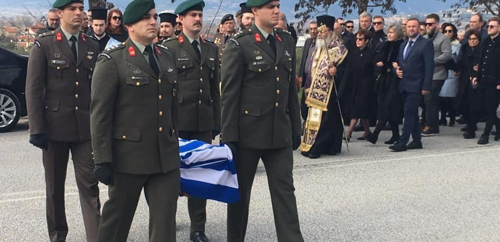 Κηδεύτηκε στο Σιδηρόκαστρο Σερρών ο ήρωας Γεώργιος Κατσάνης