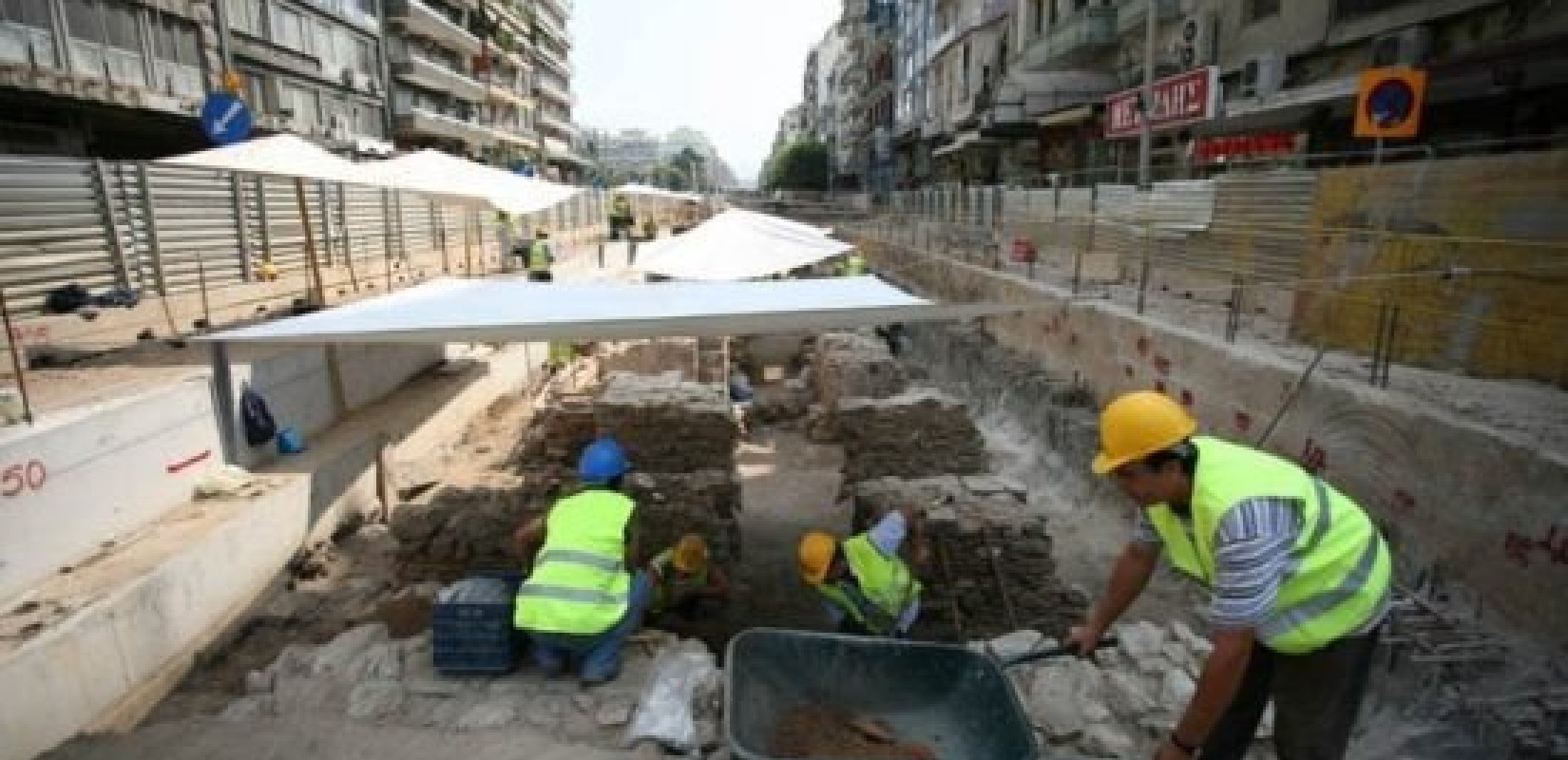 Στάση εργασίας στο σταθμό Βενιζέλου πραγματοποίησαν εργαζόμενοι του Μετρό Θεσσαλονίκης