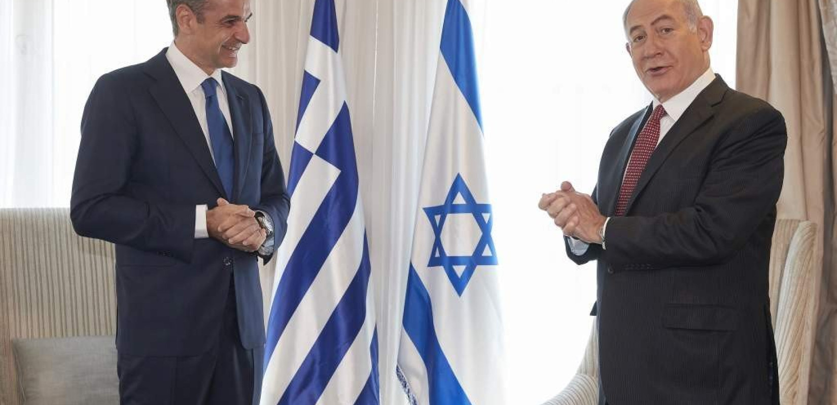 Ιερουσαλήμ: Σε εξέλιξη η συνάντηση Μητσοτάκη - Νετανιάχου
