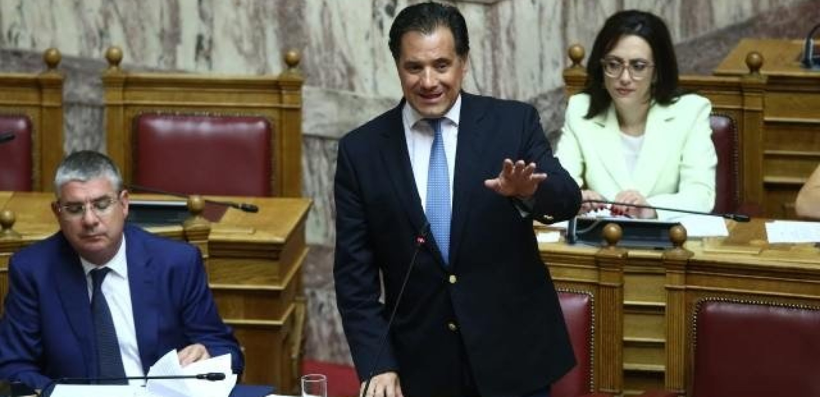 Μετωπική σύγκρουση Άδ. Γεωργιάδη - Ν. Παππά στη Βουλή