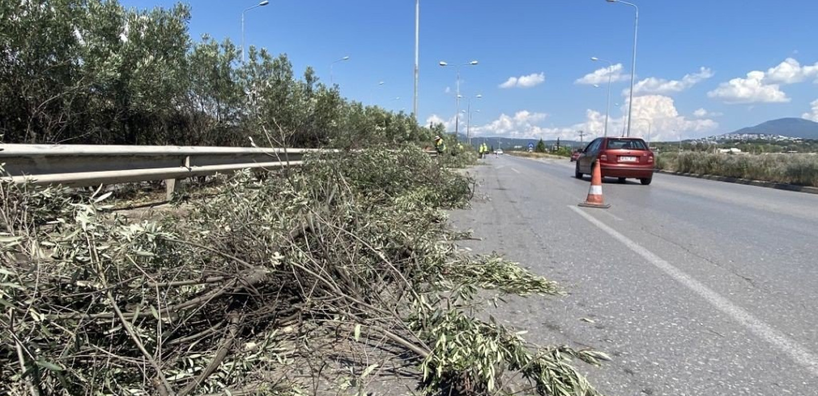 Εργασίες κοπής πρασίνου ξεκινούν σήμερα στην Περιφερειακή Οδό Θεσσαλονίκης