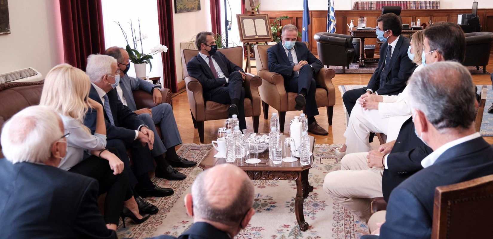 Μητσοτάκης προς βουλευτές:  Η Θεσσαλονίκη θα έχει μεγάλη μερίδα από το Ταμείο Ανάκαμψης
