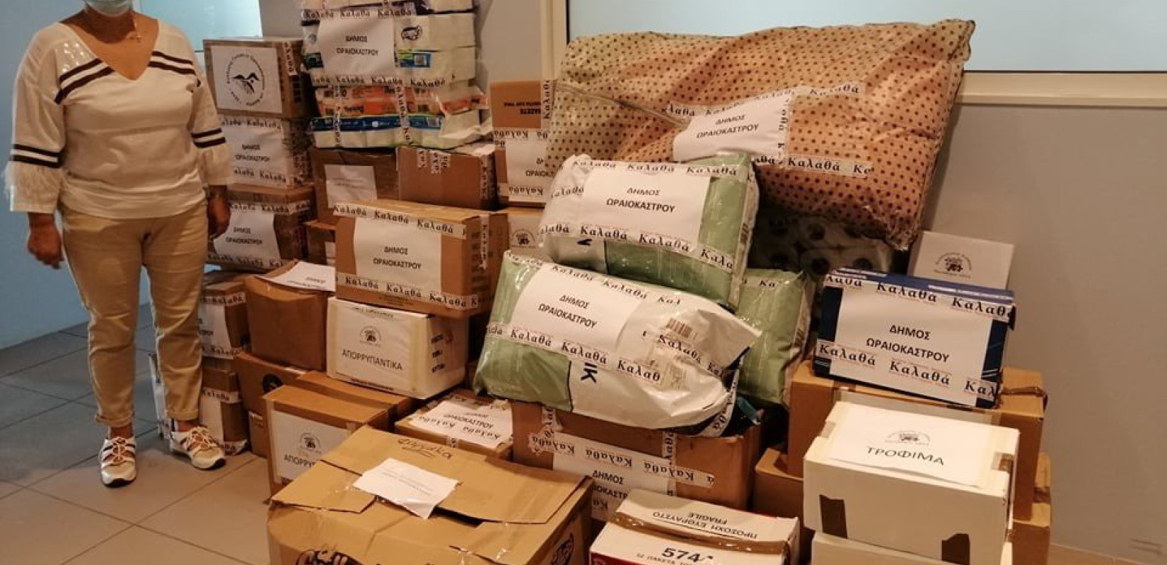 Συνεχίζονται οι διανομές τροφίμων από το δήμο Γρεβενών και Δεσκάτης