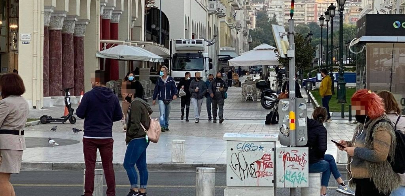 Σχεδόν διπλάσια κρούσματα από την Αττική καταγράφει σήμερα η Θεσσαλονίκη 