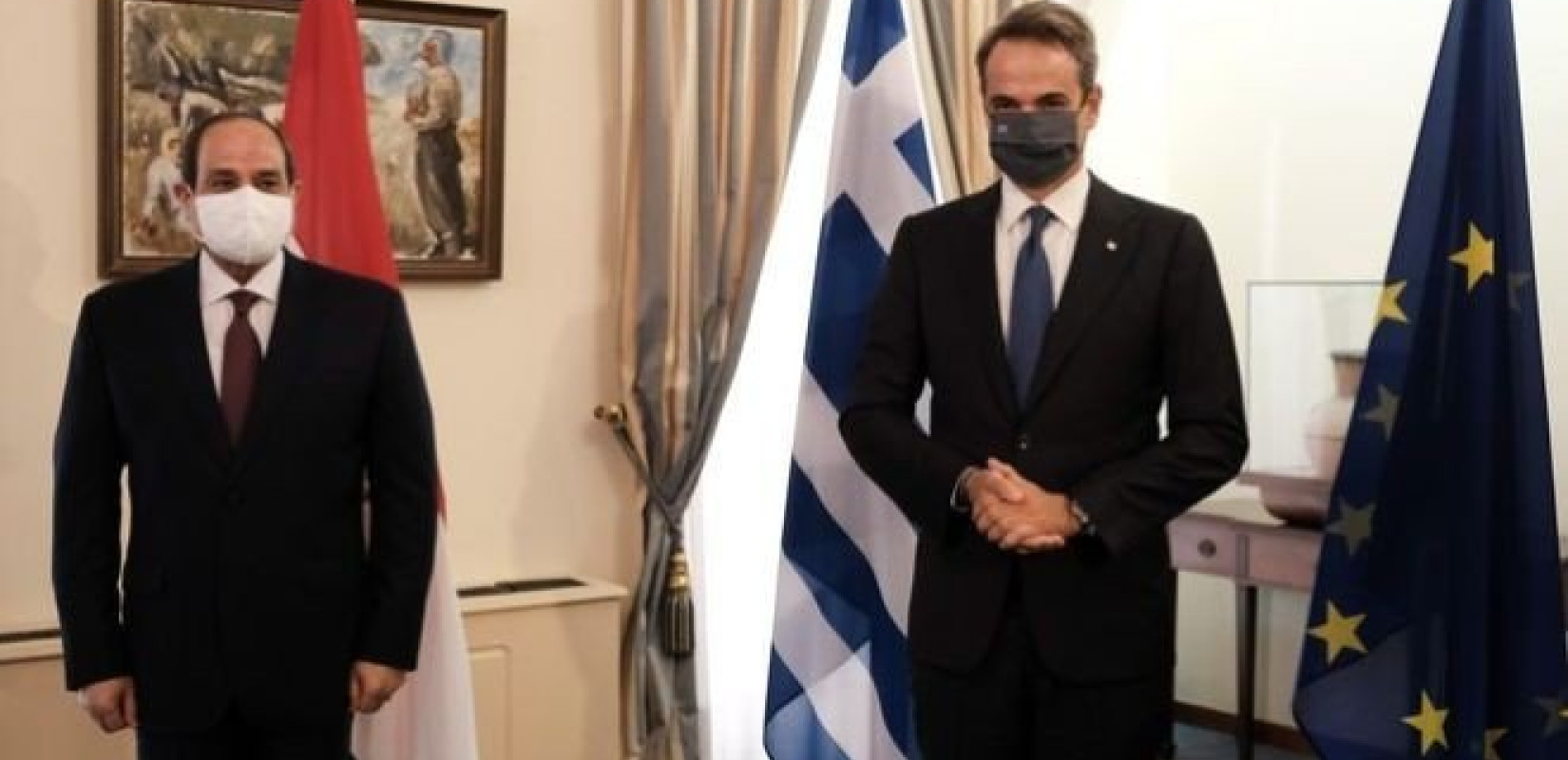 Στην Αθήνα ο Φατάχ αλ Σίσι - Συναντήσεις με Κ. Σακελλαροπούλου και Κυρ. Μητσοτάκη
