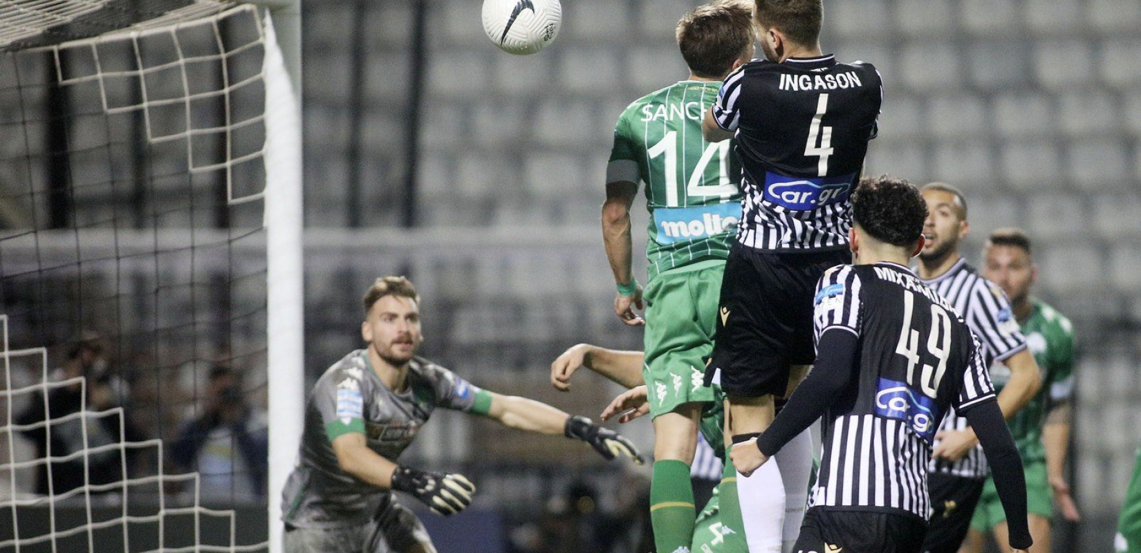 ΠΑΟΚ - Παναθηναϊκός 2-1: Νίκη στον... αέρα (βίντεο)