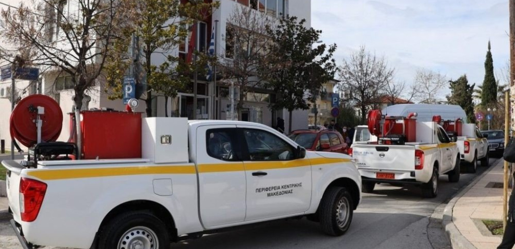 Σε επιφυλακή η Πολιτική Προστασία και η Πυροσβεστική στη Λέσβο