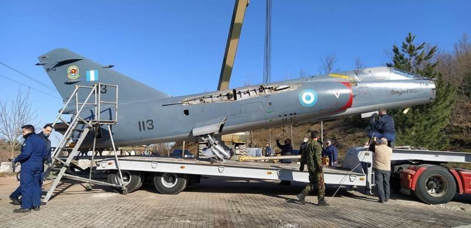 Ένα Mirage F1 για τον αδικοχαμένο πιλότο Γιώργο Μπαλταδώρο