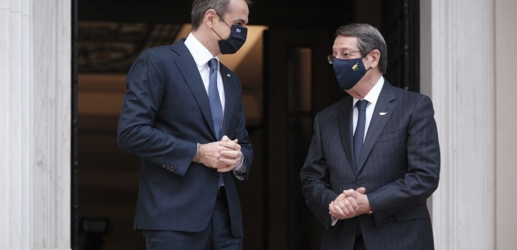 Μητσοτάκης -Αναστασιάδης: Στο χέρι της Τουρκίας η επιλογή του διεθνούς δικαίου ή της παραβατικότητας