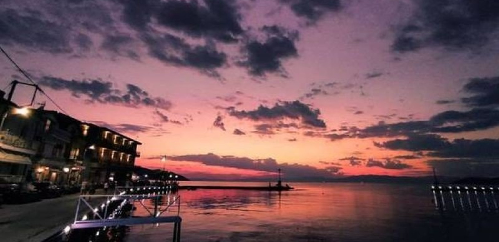 Το μαγικό ηλιοβασίλεμα της Θάσου (Φωτ.)
