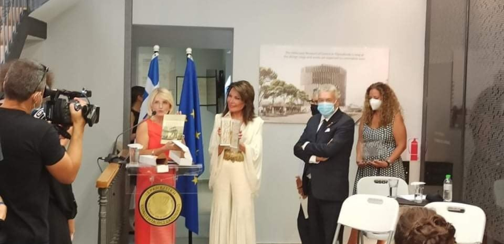 Η Γιάννα Αγγελοπούλου πρώτη επίτιμη πρόεδρος του Συνδέσμου Φιλίας  Ελλάδας- Ισραήλ (βίντεο, φωτ.)