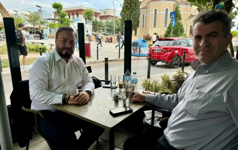 Ο σαββατιάτικος καφές του Γκολιδάκη