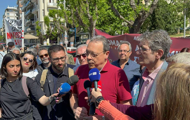 Η πρωτομαγιάτικη παρουσία Φάμελλου στη Θεσσαλονίκη και η απρόσμενη (αμήχανη) συνάντηση
