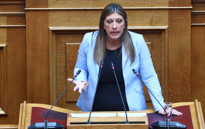 Βουλή - Ζ. Κωνσταντοπούλου: «Oι πολίτες της χώρας δεν θέλουν να κυβερνούν μαφιόζοι που αλληλοεκβιάζονται και αλληλοεξουδετερώνονται»