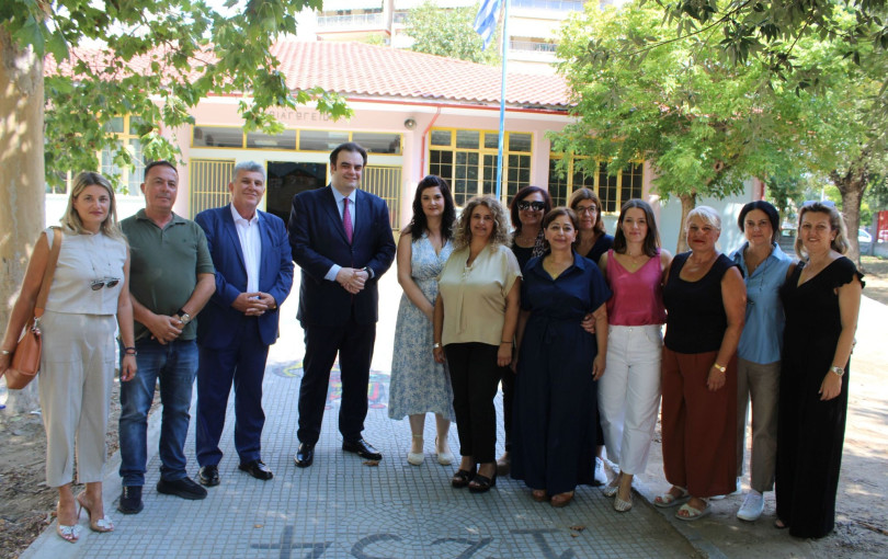 Θεσσαλονίκη: Σε σχολεία του Δήμου Κορδελιού - Ευόσμου ο Κυριάκος Πιερρακάκης