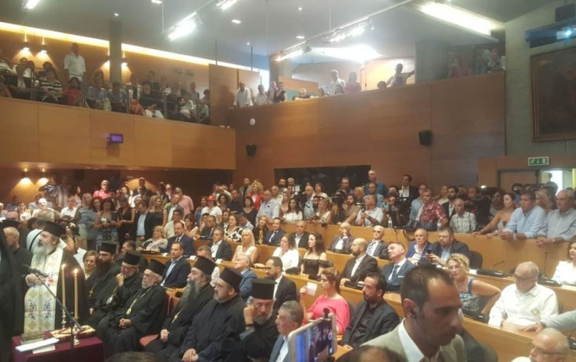 Συζητήθηκε η απουσία Άνθιμου από την ορκωμοσία Ζέρβα