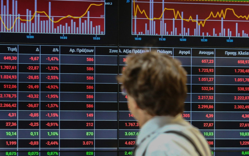 Χρηματιστήριο Αθηνών: Εβδομαδιαία πτώση 0,85%,